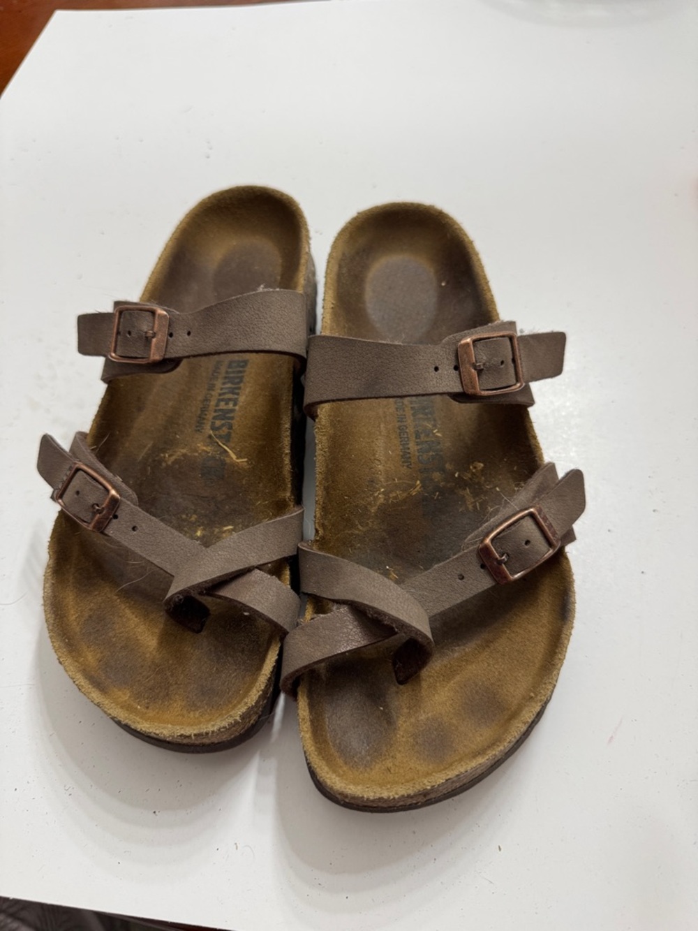 Birkenstock slipper women size 38 Two-Strap Adjustable Sandals